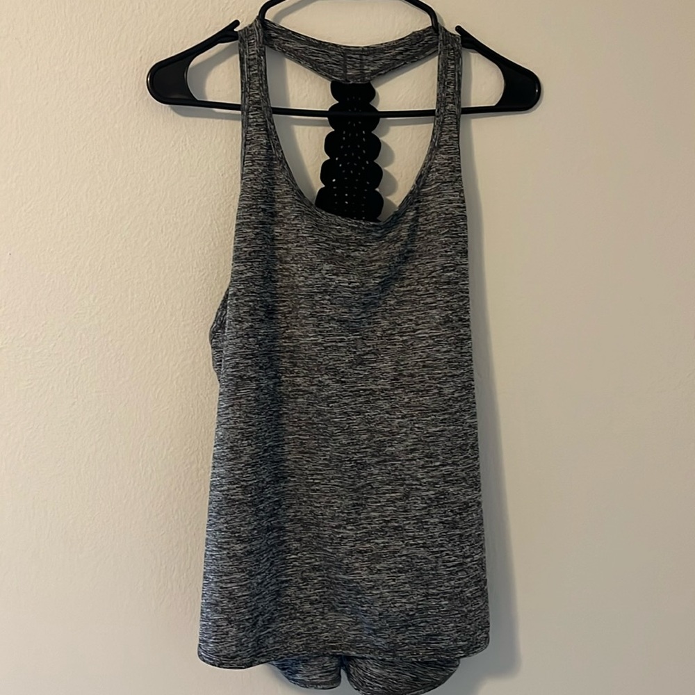 Gray Razorback Workout Tank | M